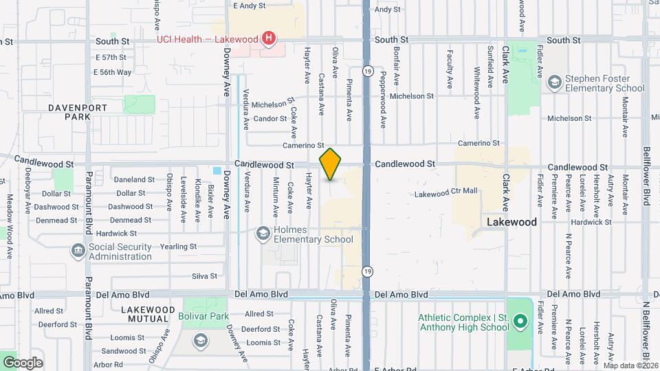 Lakewood Manor Apartments Map and Location Details