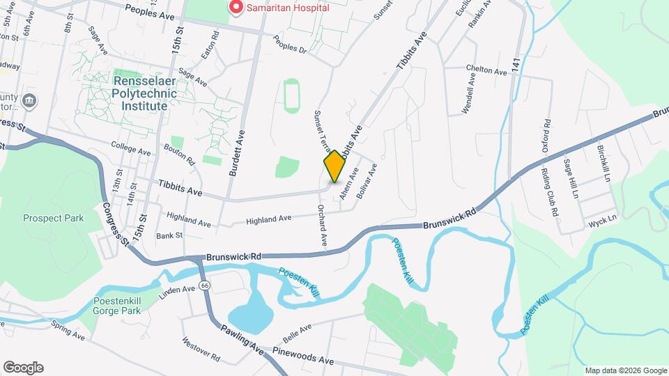 1717 Tibbits Ave Map and Location Details