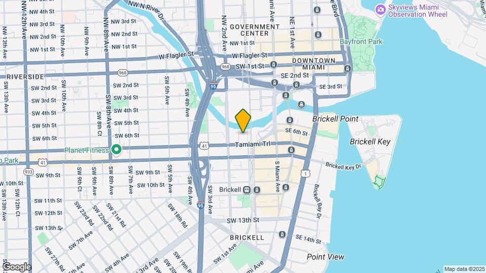 690 SW 1st Ct, Unit 2508 Mapa y Detalles de la Ubicación