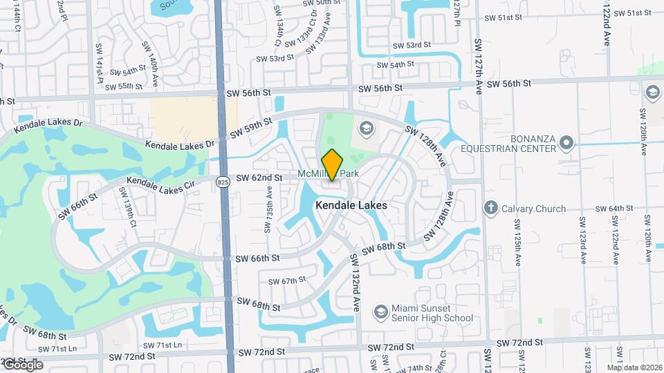 6227 SW 132nd Pl Map and Location Details