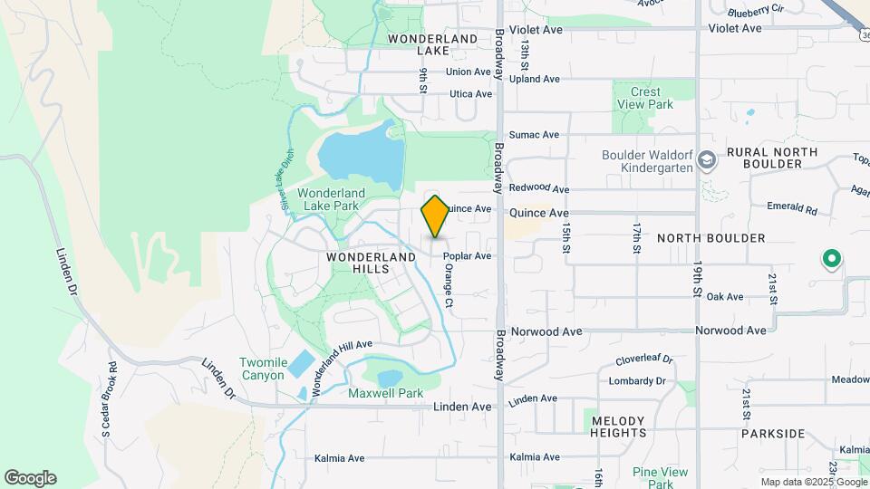 932 Poplar Pl Map and Location Details