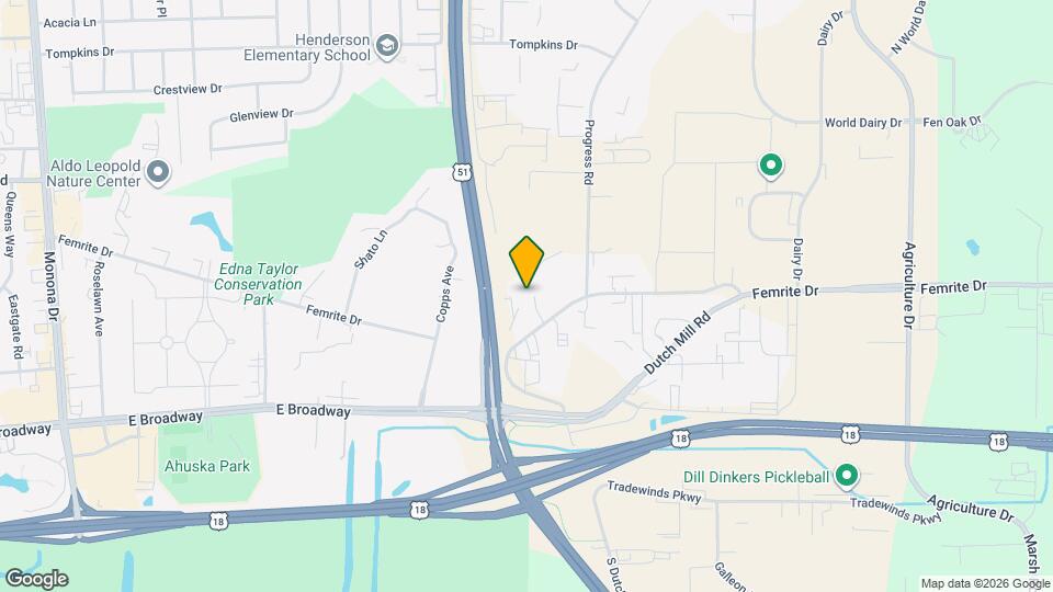 4414 Femrite Dr Map and Location Details