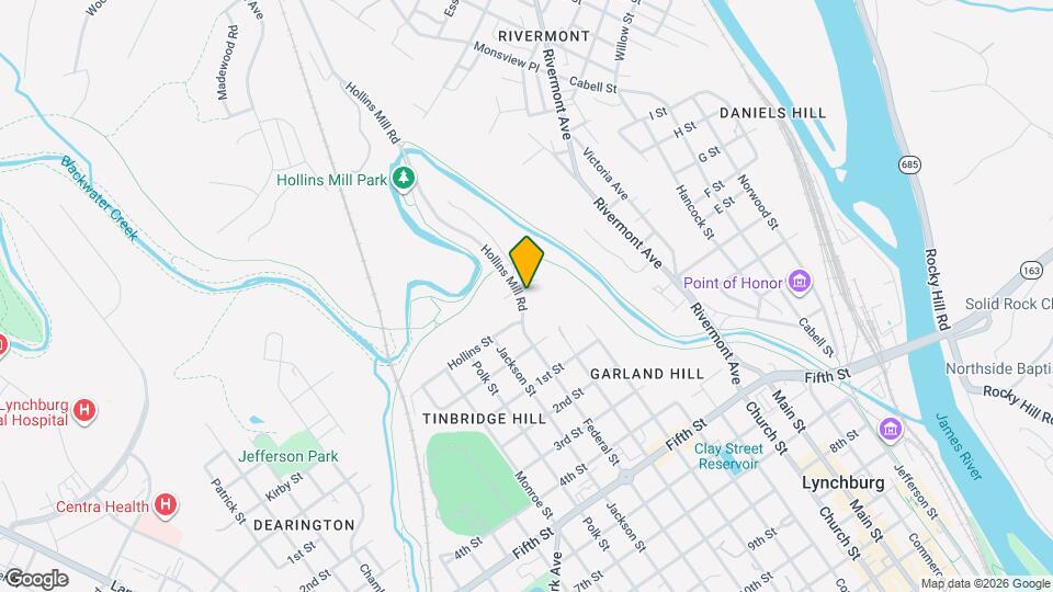 40 Hollins Mill Rd Mapa y Detalles de la Ubicación