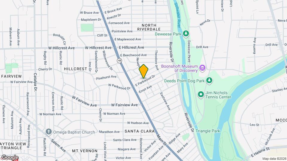 53 E Parkwood Dr Map and Location Details