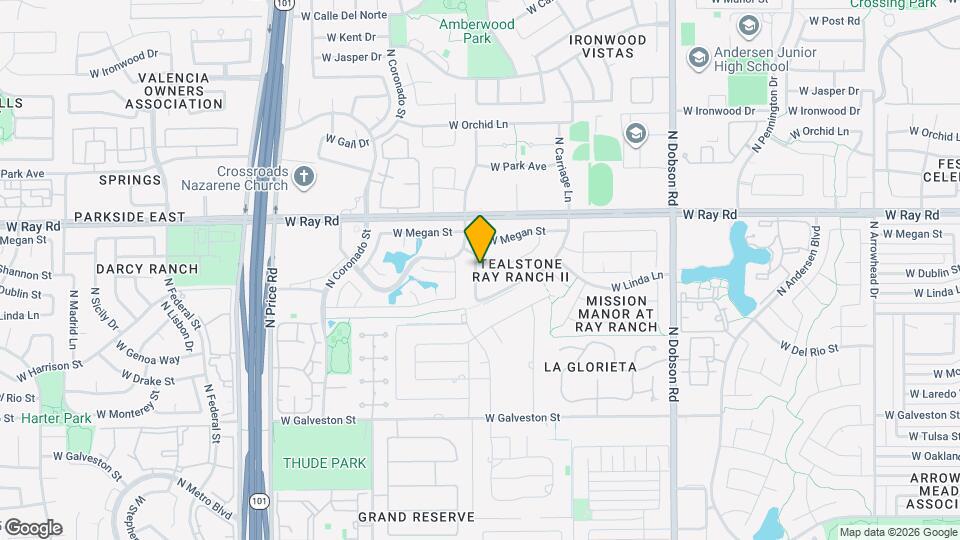 2486 W Shannon St Map and Location Details