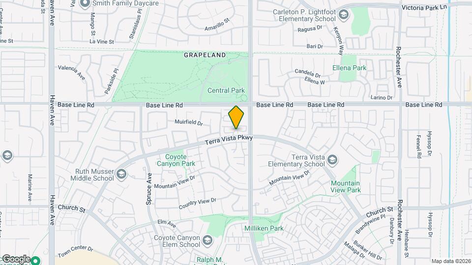 11284 Terra Vista Pkwy Map and Location Details