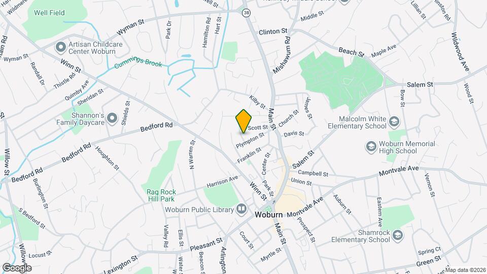 21 Plympton St Mapa y Detalles de la Ubicación