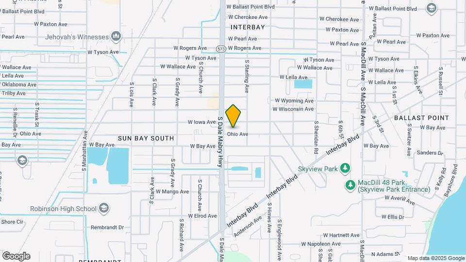 3719 Ohio Ave Map and Location Details