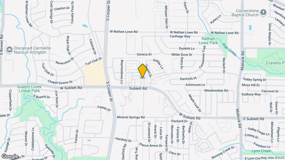5922 Timbercrest Dr Map and Location Details