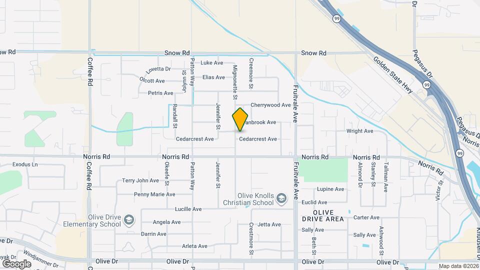 6904-6906 Cedarcrest Ave Map and Location Details