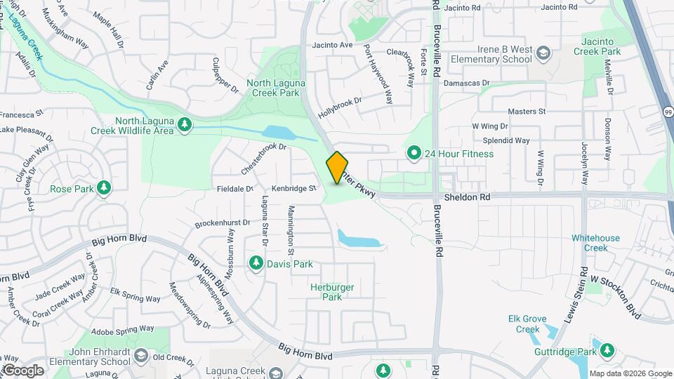 Laguna Creek Apartments Map and Location Details