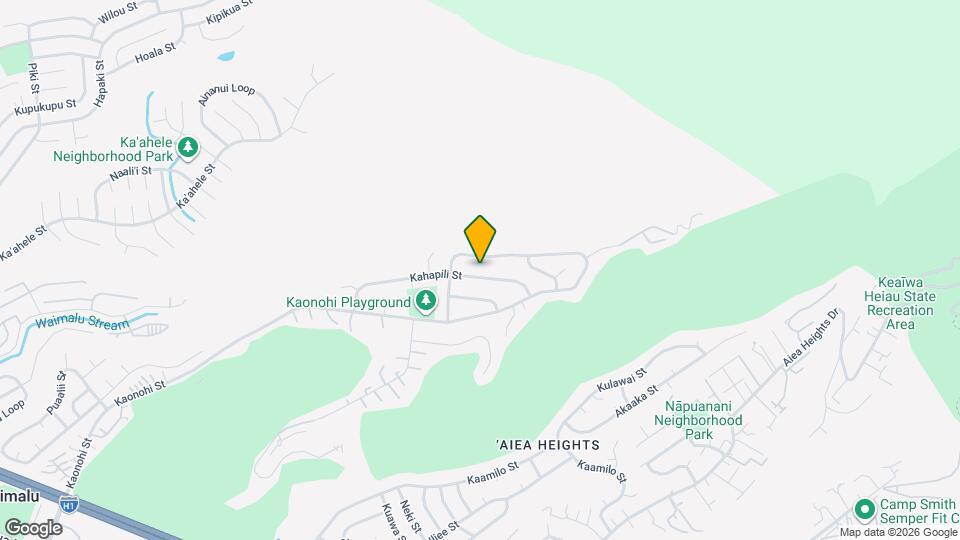 98-1114-1114 Kahapili St Map and Location Details