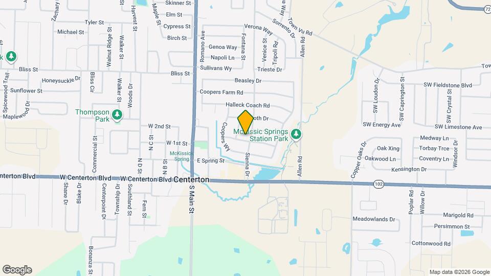 301 Sienna Dr Map and Location Details