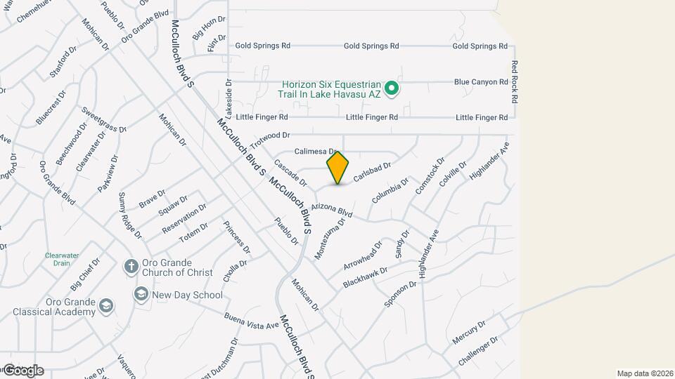 4018 Carlsbad Dr Map and Location Details