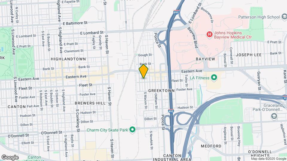 524 S Macon St, Unit A Map and Location Details