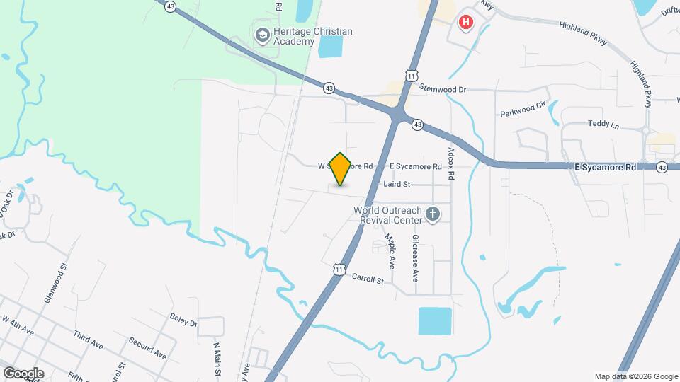 221 Farrell St Map and Location Details