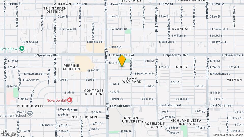 4817 E 2nd St Mapa y Detalles de la Ubicación