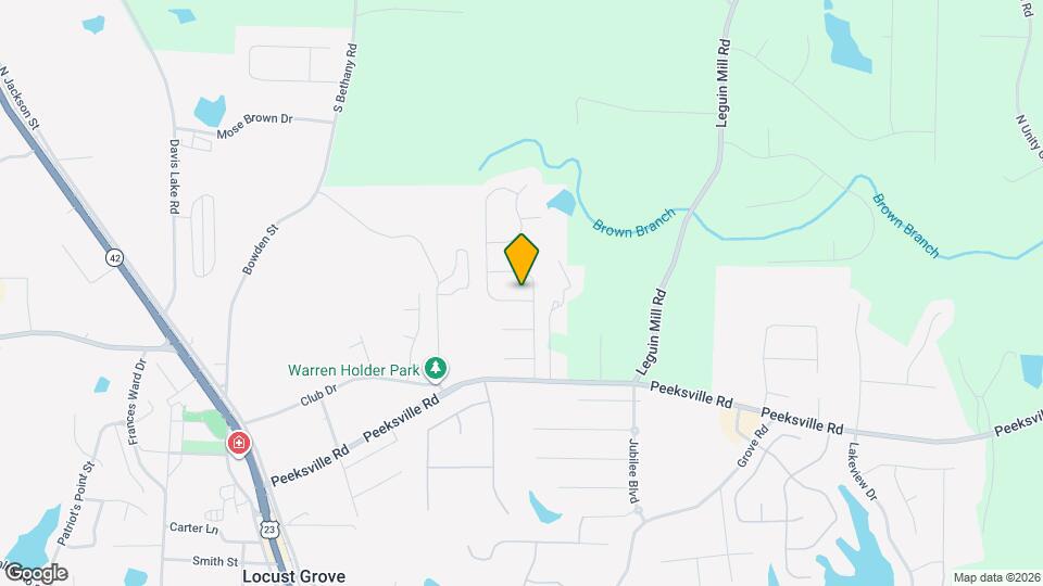 402 Grier Dr Map and Location Details