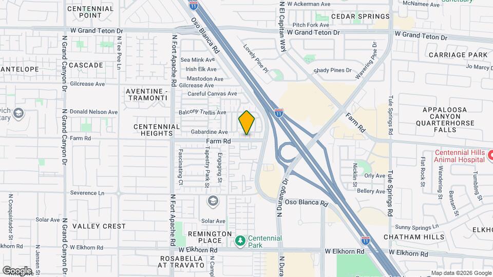 7600 Brocade Ct Map and Location Details