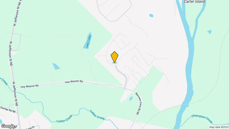 2402 River Ridge Rd NE Mapa y Detalles de la Ubicación