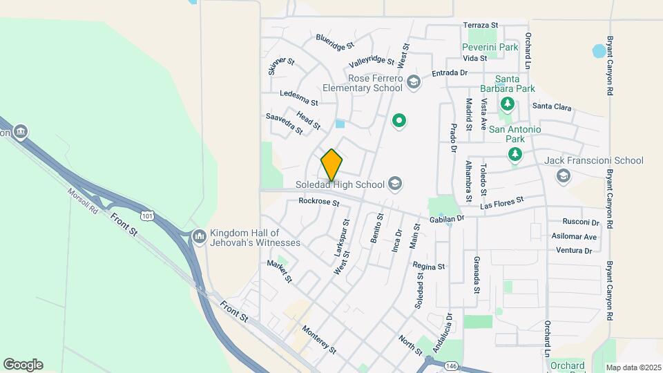 680 Gardenia Pl Map and Location Details