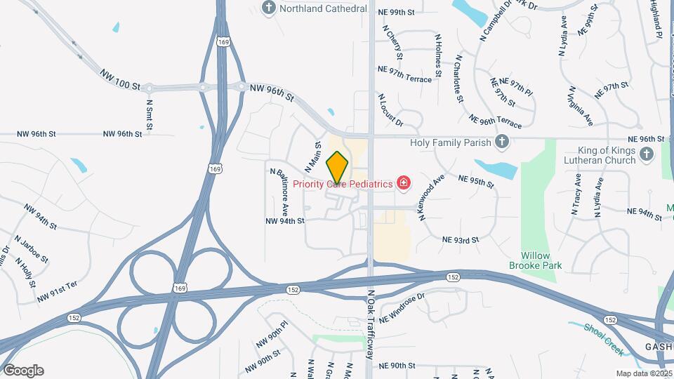 North Oak Crossing Apartments Map and Location Details