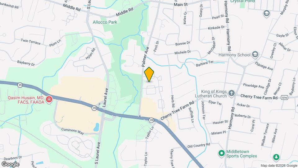 424 Middlewood Rd Map and Location Details