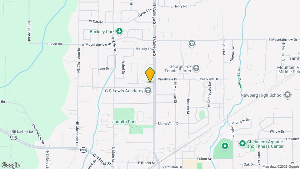 605 E Columbia Dr Map and Location Details