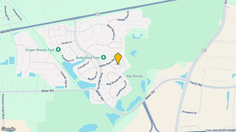 2715 Crosscreek Ct Map and Location Details