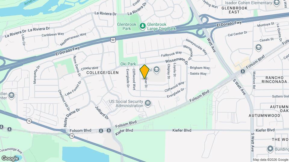 2940 Belmar St Mapa y Detalles de la Ubicación