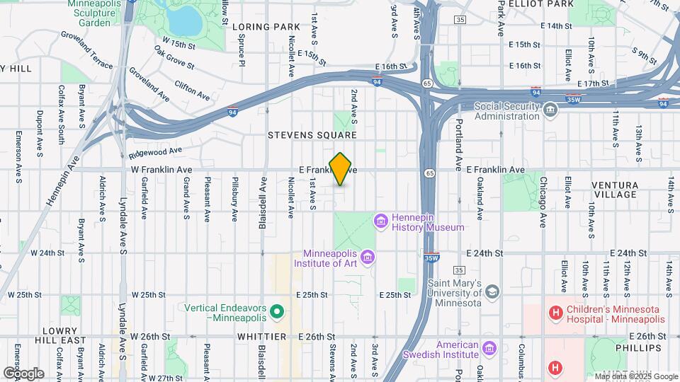 2023 Stevens Ave Mapa y Detalles de la Ubicación