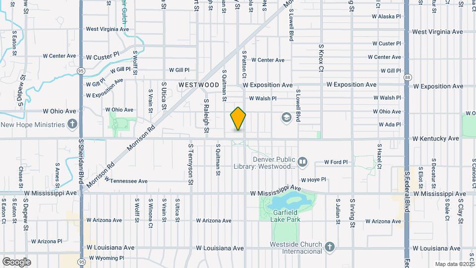 3963 W Kentucky Ave Map and Location Details