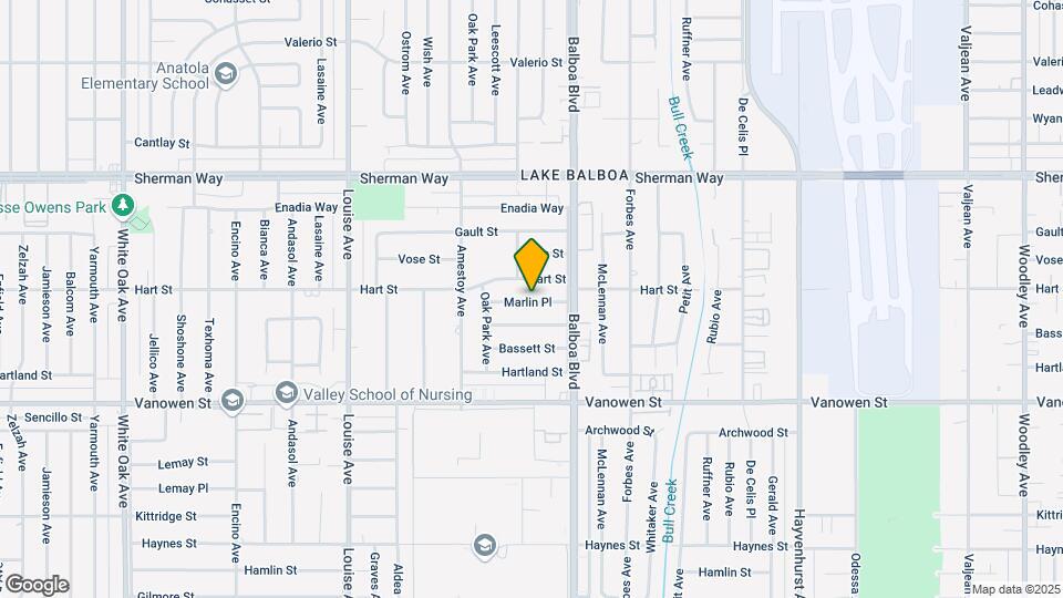 16939 Marlin Pl Map and Location Details