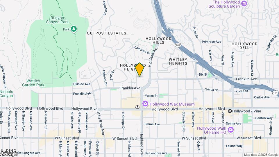 Sky Hill Crest Mapa y Detalles de la Ubicación