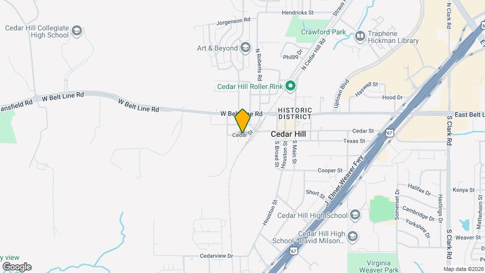 740 Lovern St Map and Location Details