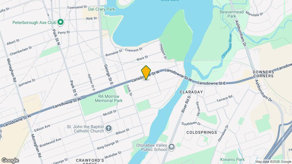 79 Lansdowne St W Map and Location Details