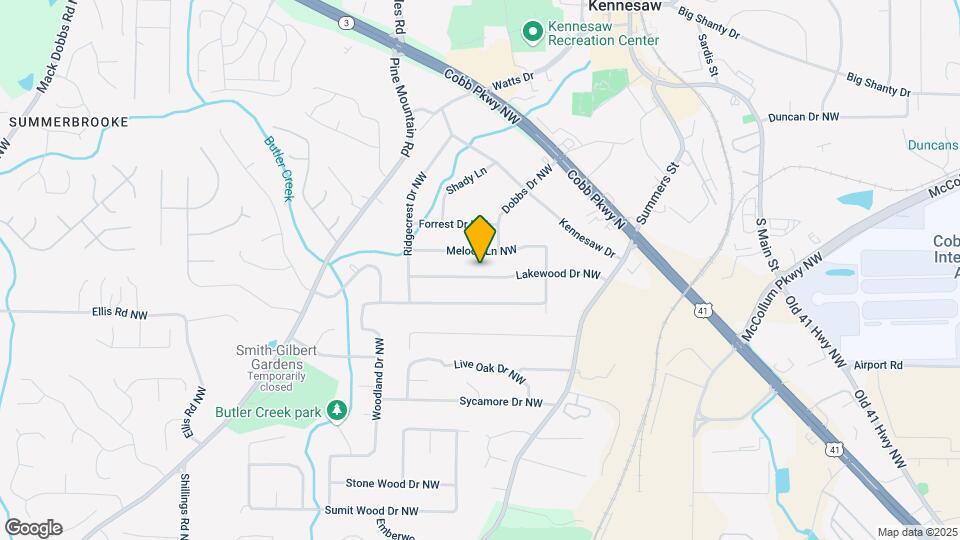 2416 Lakewood Dr NW Map and Location Details
