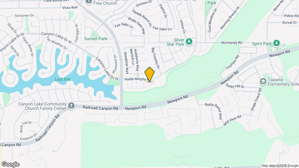 24610 Comanche Creek Dr Map and Location Details