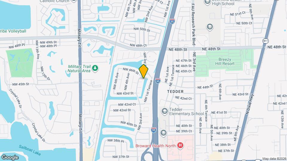 201 NW 43rd Pl Mapa y Detalles de la Ubicación