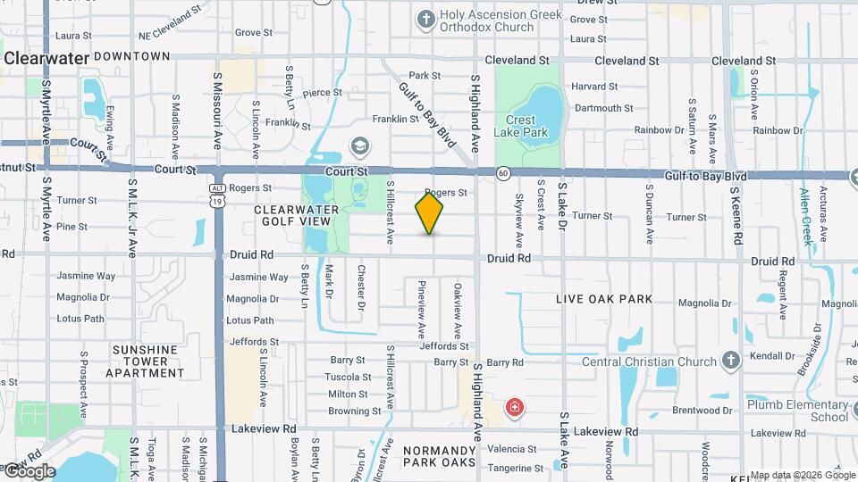 1437 Pine St Map and Location Details