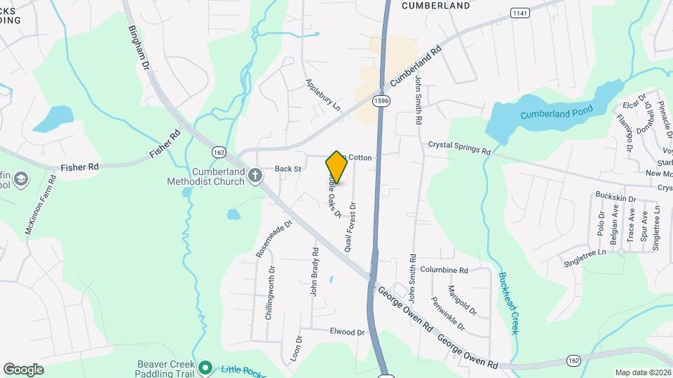 5136 Double Oaks Dr Map and Location Details