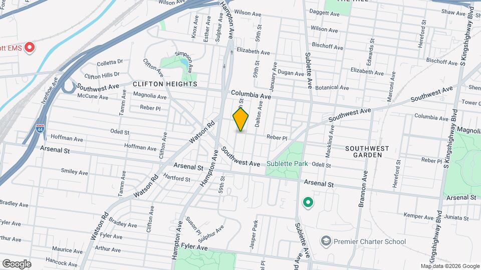 2732 59th St Mapa y Detalles de la Ubicación