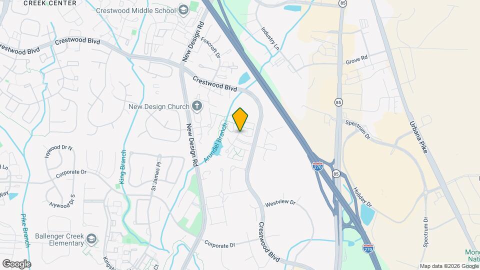 7101 Collinsworth Pl, Unit 2 Map and Location Details