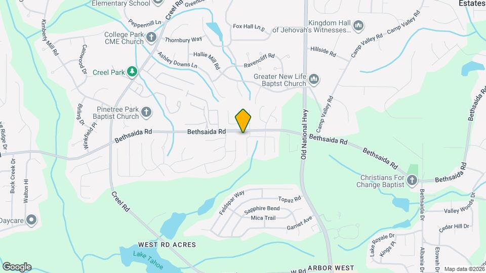 2529 Wood Bend Ln Map and Location Details