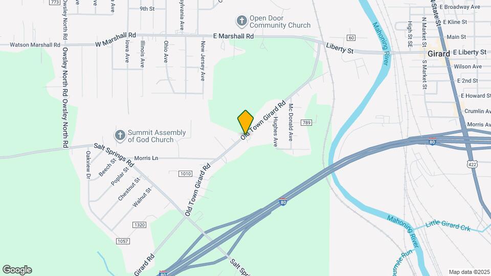 2816 W Liberty St, Unit 2816 Map and Location Details