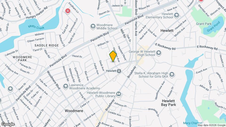 309 Franklin Ave Map and Location Details