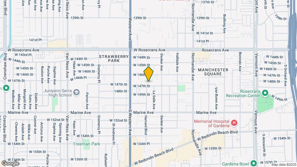 1651 W 147th St Map and Location Details