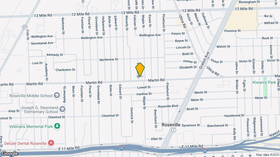 17373 Martin Rd Map and Location Details
