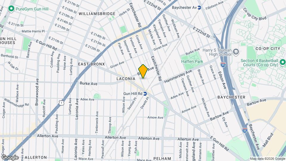 3128 Seymour Ave Map and Location Details