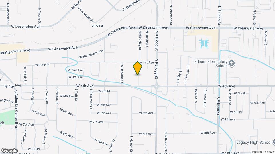 218 S McKinley Pl Map and Location Details